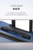 Polo&Sky Spring Model Lacivert Renk Orta Boy Valiz Bavul - 4