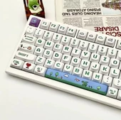 Pixel Game Grafiti Temalı Mekanik Klavye Tuş Takımı 120 Tuş - 2