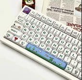 Pixel Game Grafiti Temalı Mekanik Klavye Tuş Takımı 120 Tuş - 4