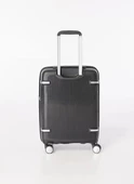 Pierre Cardin Polipropilen Kabin Boy Kırılmaz Valiz Siyah PC7070 thumbnail 3