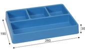 Cyclus Tools 4 Hazneli Alet Kutusu 720671 - 1