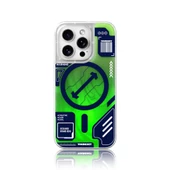 Youngkit Apple iPhone 16 Pro Max Kılıf Magsafe Şarj Özellikli Parlak Kumlu Sıvılı Tasarımlı Galaxy Fantasy Serisi Kapak thumbnail 3