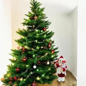 T.Concept Dekoratif Zilli Noel Baba Yılbaşı Figürü 30 cm - 4