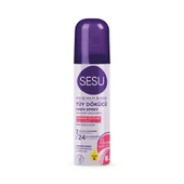 Sesu Tüy Dökücü Krem Sprey Hassas Ciltler 150 ml 4 Adet - 1