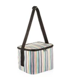 Kamp Piknik Termal Soğutucu Yalıtımlı Buzluk Termos Çanta 10 Lt - 920 Çizgi Desenli - 6