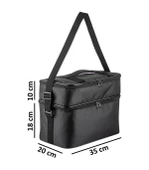 Kamp Piknik Termal Soğutucu Yalıtımlı Buzluk Termos Çanta 22 Lt - 960 Siyah thumbnail 7