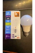 9W 100 adet  LED AMPUL BEYAZ IŞIK 900 LÜMEN E27 DUYLU - 1