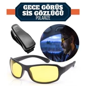 ModaCar Gece Sürüş ve Sis Gözlüğü + Gözlük Tutucu Hediyeli - 1