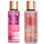 Victoria's Secret Pure Seduction-Temptation Vücut Spreyi İkili Set - 1