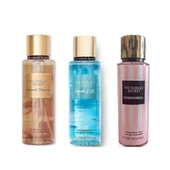 Victoria's Secret Coconut Passion-Aqua Kiss-Bombshell Vücut Spreyi Üçlü Set - 1