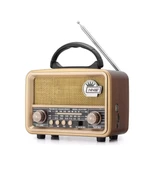 NNS Ns-8110 Nostaljik Radyo Usb / Tf Kart / Fm Retro Taşınabilir Bluetooth Hoparlör - 1