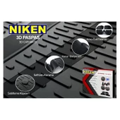 Mega Oto Market Niken 3D Kaliteli TPE Oto Paspas Siyah Renk Hyundai İ20 2009 ile uyumlu - 2