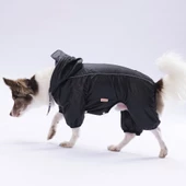 PawStar  Siyah Muson Tulum Yağmurluk Küçük ve Orta Irk - 1