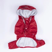 PawStar  Kırmızı Muson Tulum Yağmurluk Küçük ve Orta Irk - 5