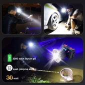 gold kama ultra yüksek güç profesyonel kafa feneri kafa lambası - 1