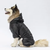 PawStar Siyah Muson Büyük Irk Yağmurluk - 1
