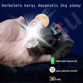 gold kama ultra yüksek güç profesyonel kafa feneri kafa lambası - 2