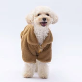 PawStar Kahverengi Paris Ceket Küçük ve Orta Irk Ceket - 2