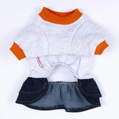 PawStar Gri Santa Rosa Elbise thumbnail 5