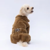 PawStar Kahverengi Paris Ceket Küçük ve Orta Irk Ceket - 1