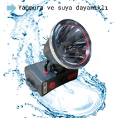 gold kama ultra yüksek güç profesyonel kafa feneri kafa lambası - 3