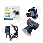 gold kama ultra yüksek güç profesyonel kafa feneri kafa lambası - 5