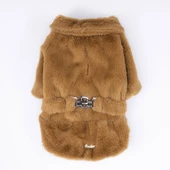 PawStar Kahverengi Paris Ceket Küçük ve Orta Irk Ceket - 4