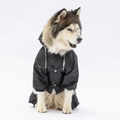 PawStar Siyah Muson Büyük Irk Yağmurluk - 5