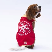 PawStar Kırmızı Yukon Kolsuz Yelek Küçük ve Orta Irk - 1