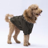 PawStar Haki Charles Büyük Irk Yağmurluk Mont - 2