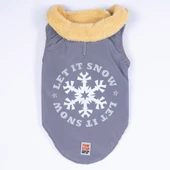 PawStar Gri Yukon Büyük Irk Kolsuz Yelek - 5