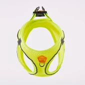 PawStar  Neon Yellow- Neon Sarı Airmesh Köpek Göğüs Tasması - 2