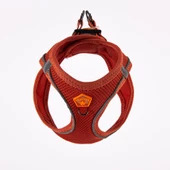 PawStar  Terracotta - Kiremit Airmesh Köpek Göğüs Tasması thumbnail 2