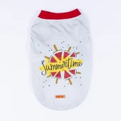 PawStar Gri Summer Büyük Irk T-Shirt - 4