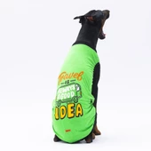 PawStar Yeşil Travel Büyük Irk T-Shirt - 1