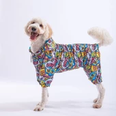 PawStar PopArt Büyük Irk Tulum Yağmurluk thumbnail 1