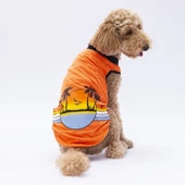 PawStar Turuncu Sunrise Büyük Irk T-Shirt - 1