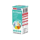 Kiki Excellent Sağlıklı Üreme Destekleyici Kuşlar için SE-E Vitamini Sıvı Damla 25 Ml - 1