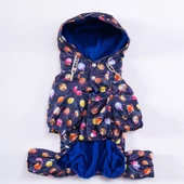 PawStar PlanetFood Büyük Irk Tulum Yağmurluk - 3