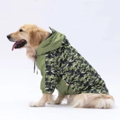 PawStar Yeşil Dijon Büyük Irk Yağmurluk - 2