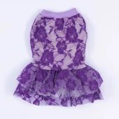 PawStar Mor Rosa Elbise - 4