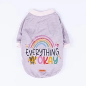 PawStar Lila Everything Will Be Okay Küçük Irk Sweat - 4