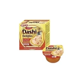 Inaba Ciao Dashi Delights Tavuklu Ton ve Somon Balıklı Kedi Çorbası 70 Gr - 3