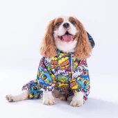 PawStar PopArt Tulum Yağmurluk Küçük ve Orta Irk - 3