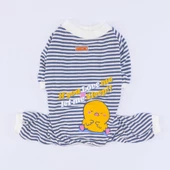 PawStar Lacivert Let Me Sleep Pijama Tulum thumbnail 4