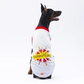 PawStar Gri Summer Büyük Irk T-Shirt - 1