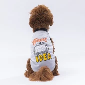 PawStar Gri Travel T-Shirt - 1