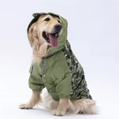 PawStar Yeşil Dijon Büyük Irk Yağmurluk - 4