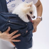 PawStar Mavi Denim CrossBody Çanta - 1