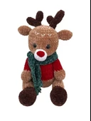 Yılbaşı Geyiği Amigurumi Organik Oyuncak - 1